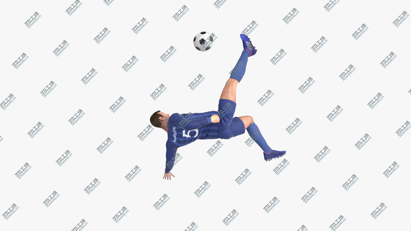 images/goods_img/2021040163/Soccer Player Bicycle Kick Animated with Net 3D/2.jpg